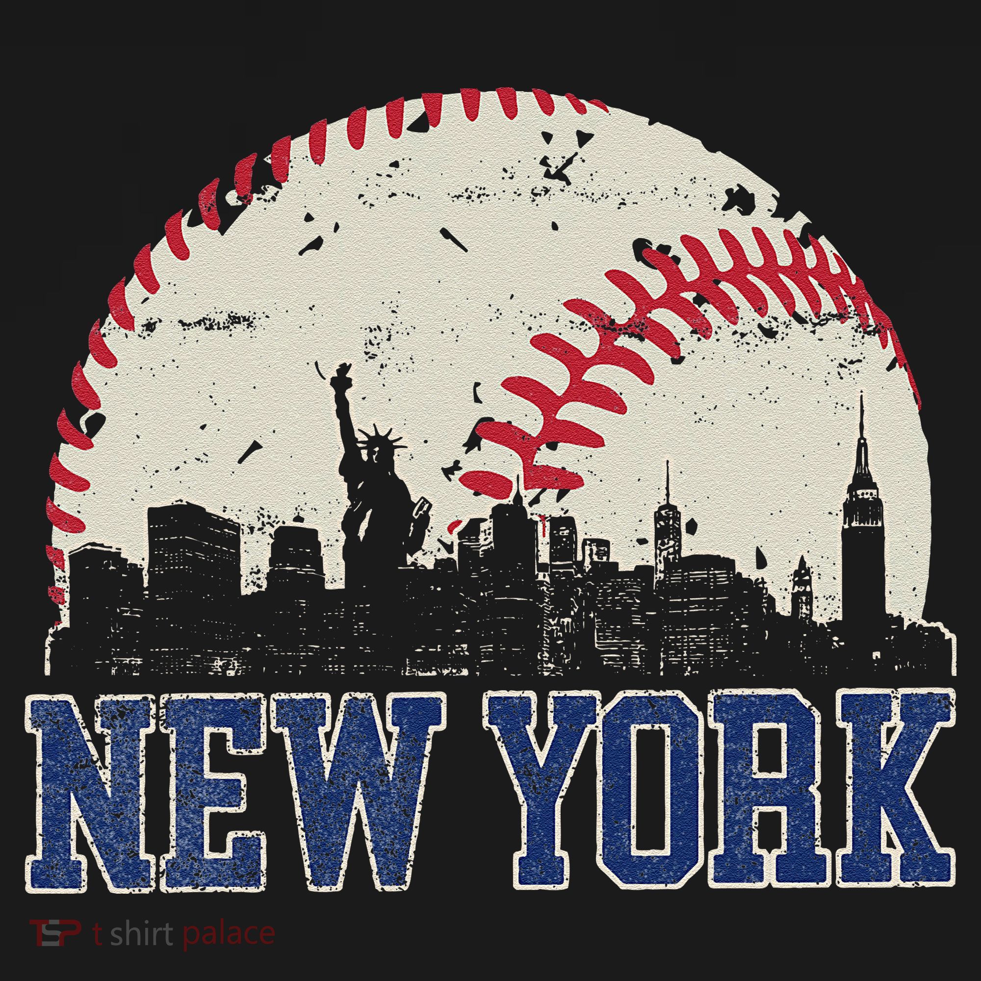 New York Retro Baseball Lover Met At Game Day USA-Made Doggie Bandana