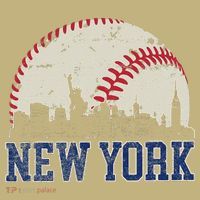 New York Retro Baseball Lover Met At Game Day Hoodie thumb 2