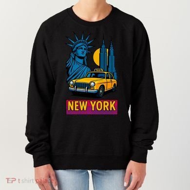 New York Retro Style Women's Sweatshirt