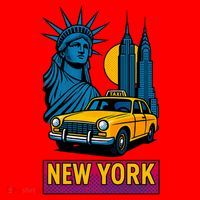 New York Retro Style Santa Hat thumb 1