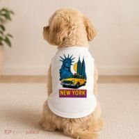 New York Retro Style Doggie Tank thumb 2