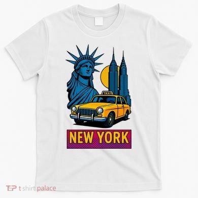 New York Retro Style T-Shirt