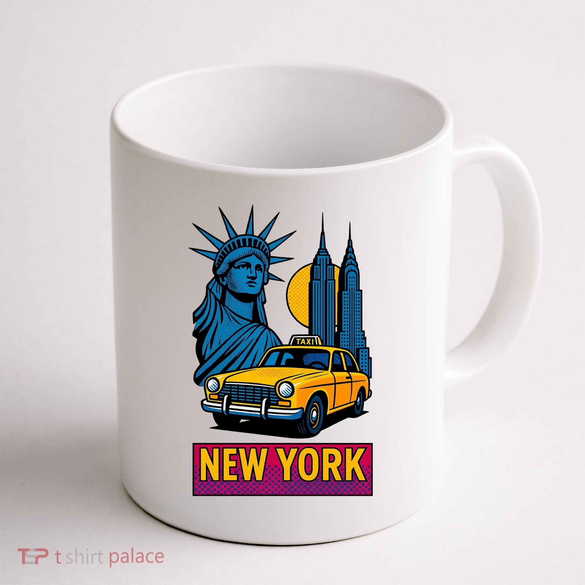 New York Retro Style Coffee Mug