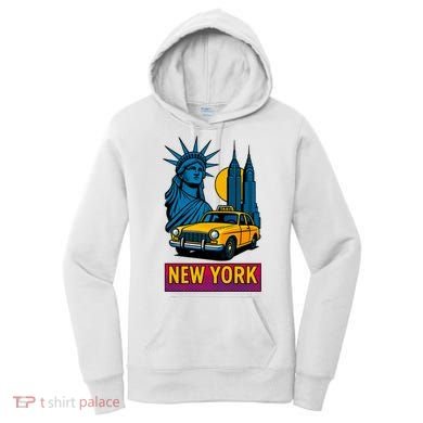 New York Retro Style Women's Hoodie