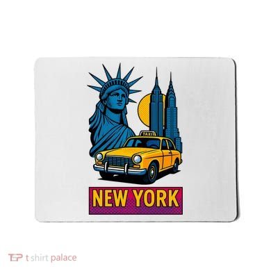 New York Retro Style Mousepad