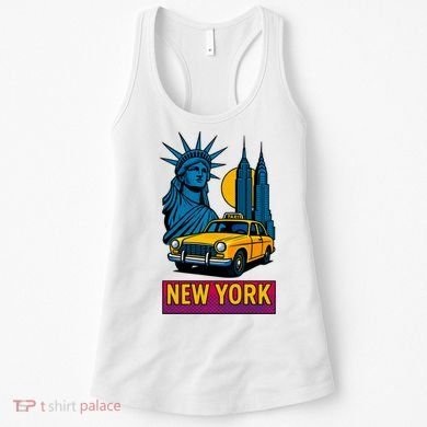 New York Retro Style Women's Tank Top