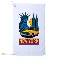 New York Retro Style Golf Towel thumb 0