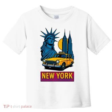 New York Retro Style Toddler T-Shirt