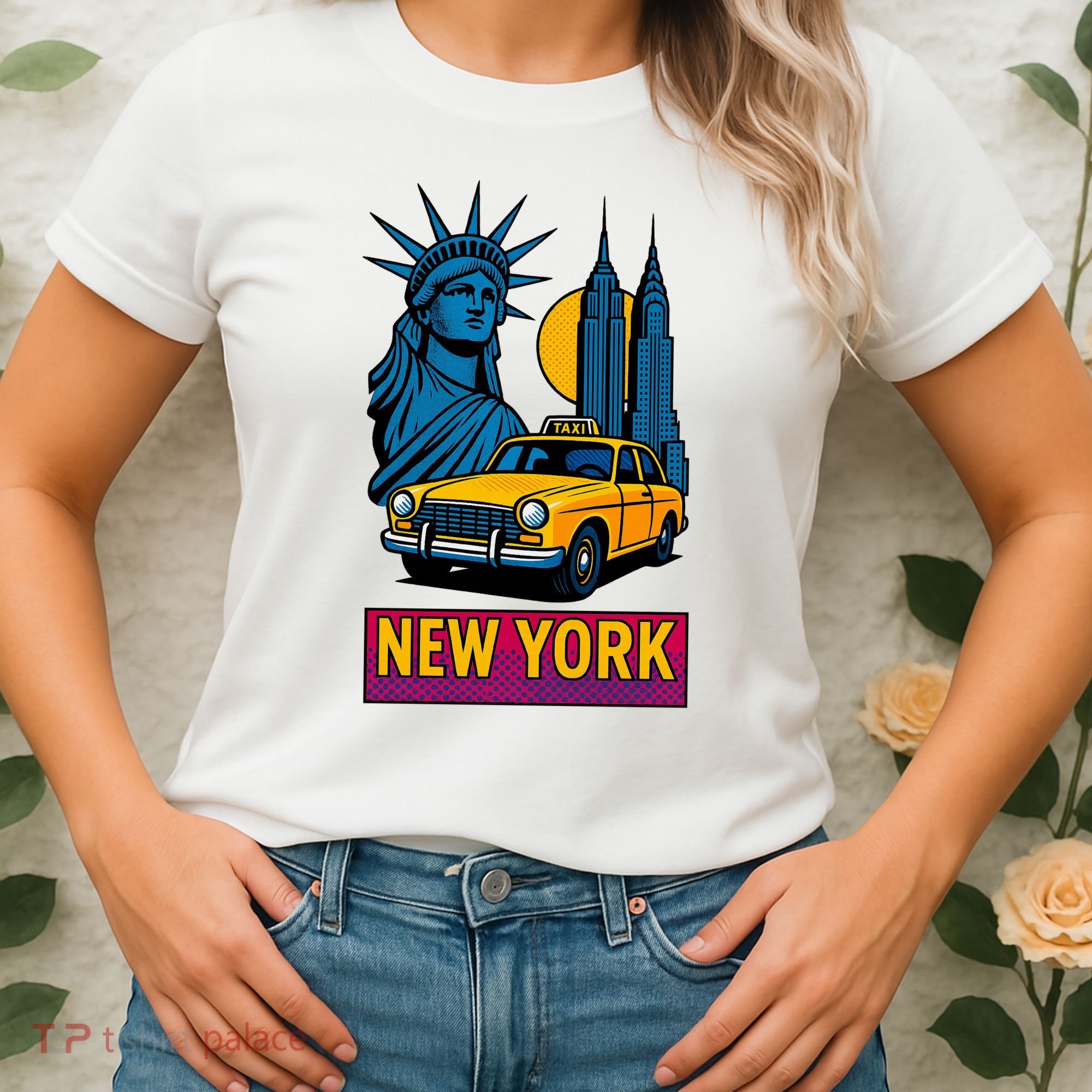 New York Retro Style Women's T-Shirt