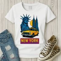 New York Retro Style Women's T-Shirt thumb 3