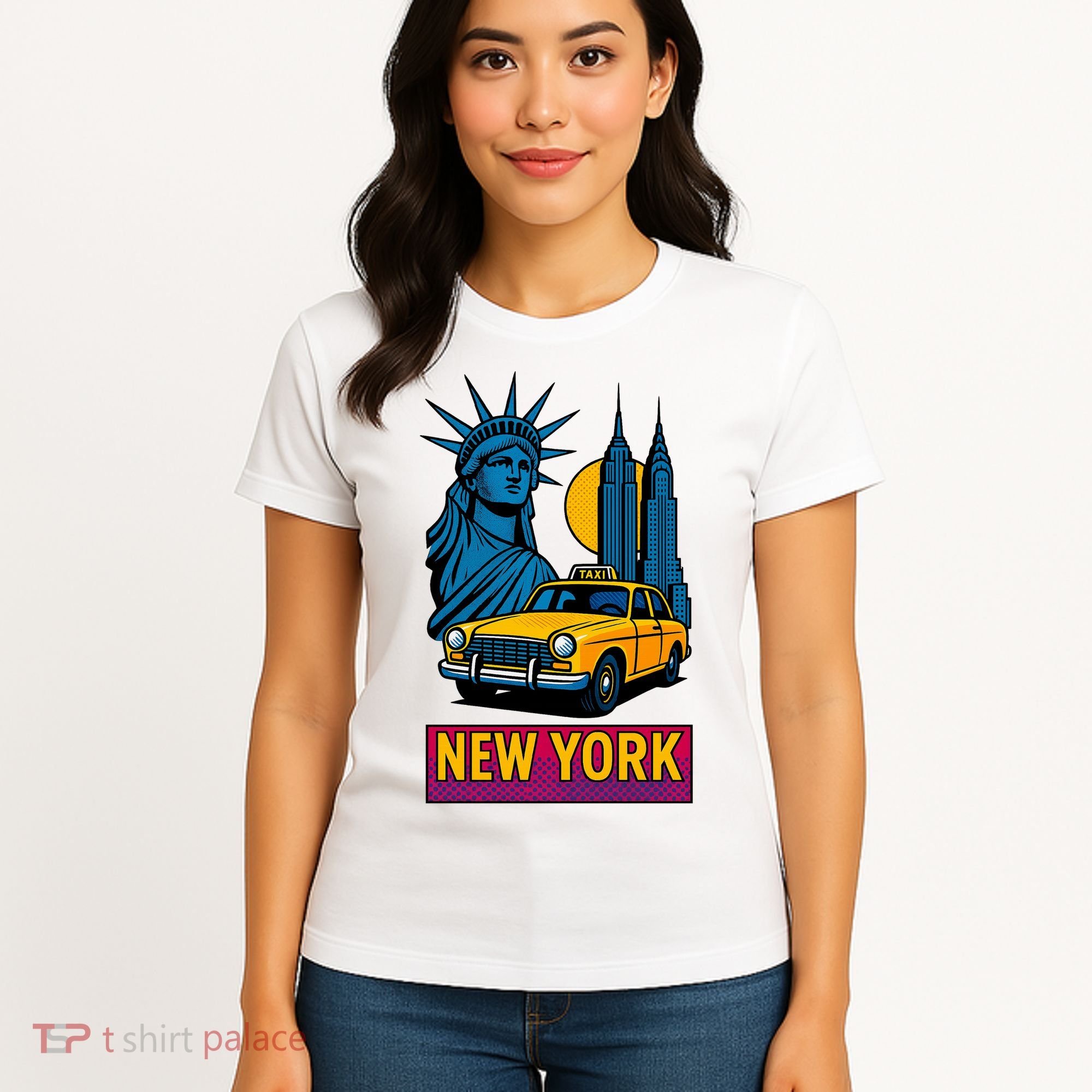 New York Retro Style Women's T-Shirt
