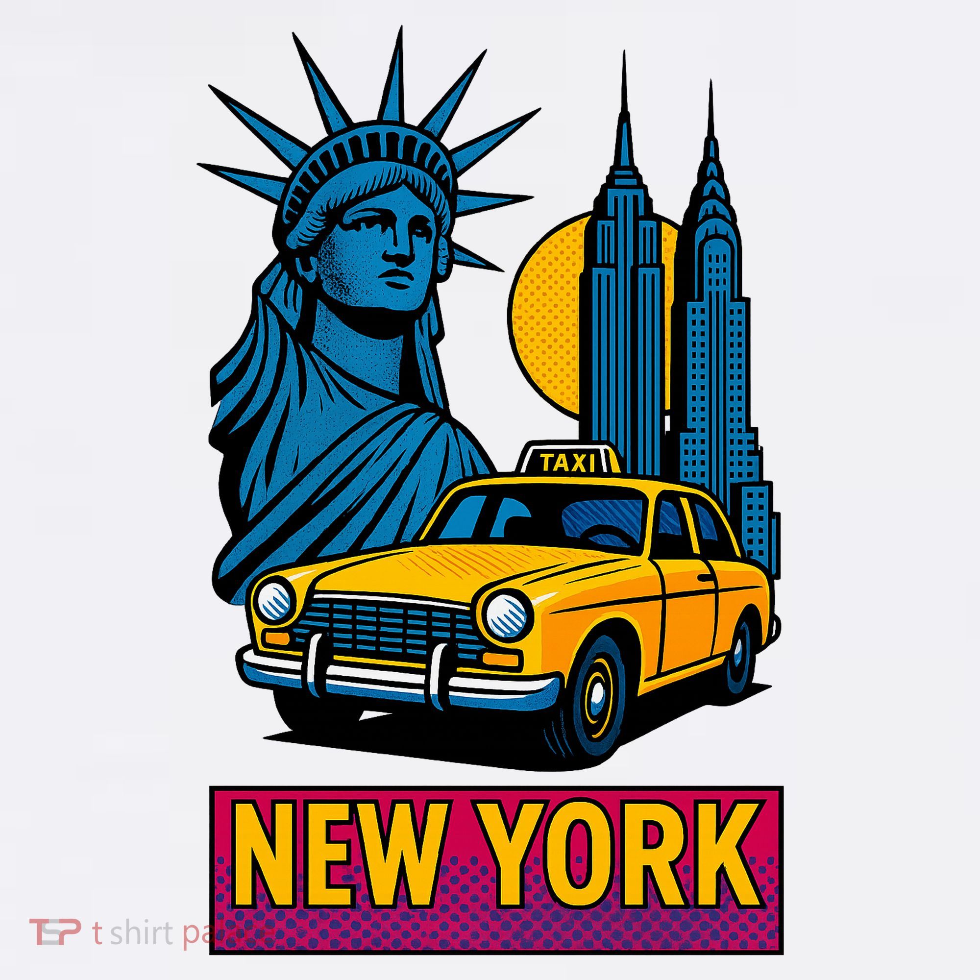 New York Retro Style Kids Sweatshirt