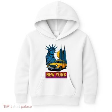 New York Retro Style Kids Hoodie
