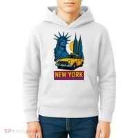 New York Retro Style Kids Hoodie thumb 4