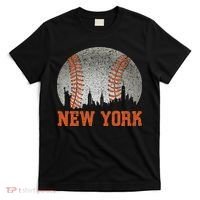 New York Retro Baseball Lover Met At Game Day T-Shirt thumb 0