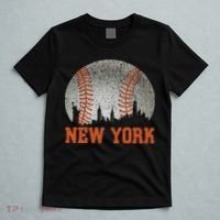 New York Retro Baseball Lover Met At Game Day T-Shirt thumb 5