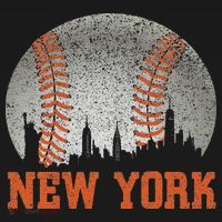 New York Retro Baseball Lover Met At Game Day Women's Hoodie thumb 2