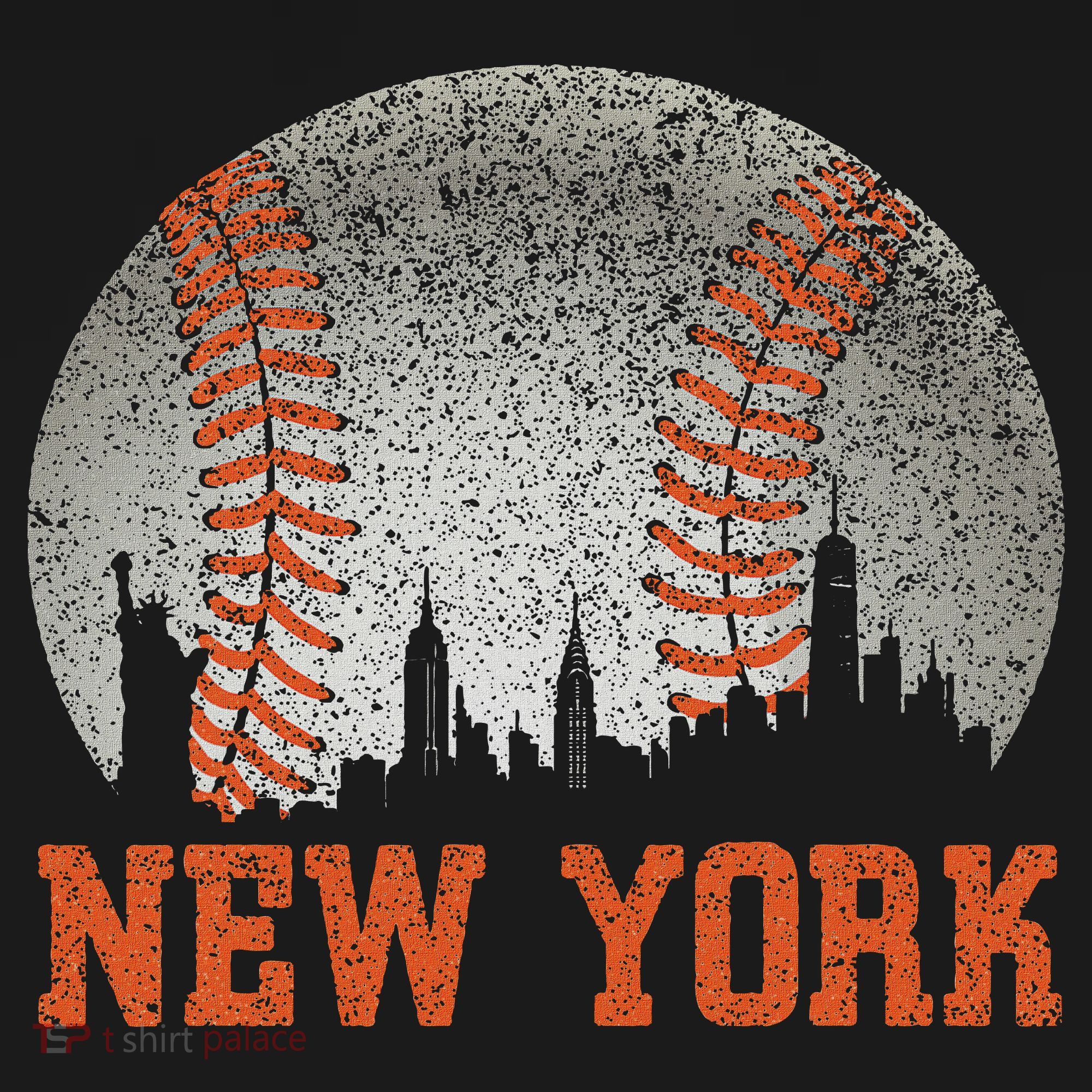 New York Retro Baseball Lover Met At Game Day Women's Hoodie