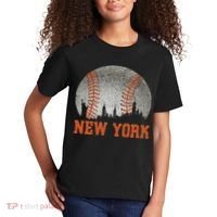 New York Retro Baseball Lover Met At Game Day Kids T-Shirt thumb 2
