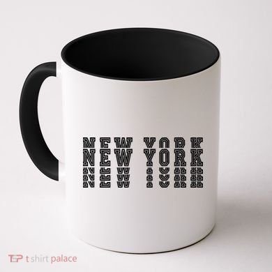 New York Stacked Coffee Mug