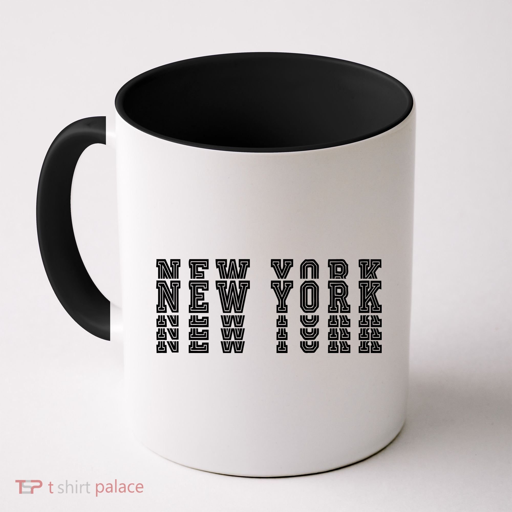 New York Stacked Coffee Mug