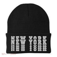 New York Stacked Beanie thumb 0