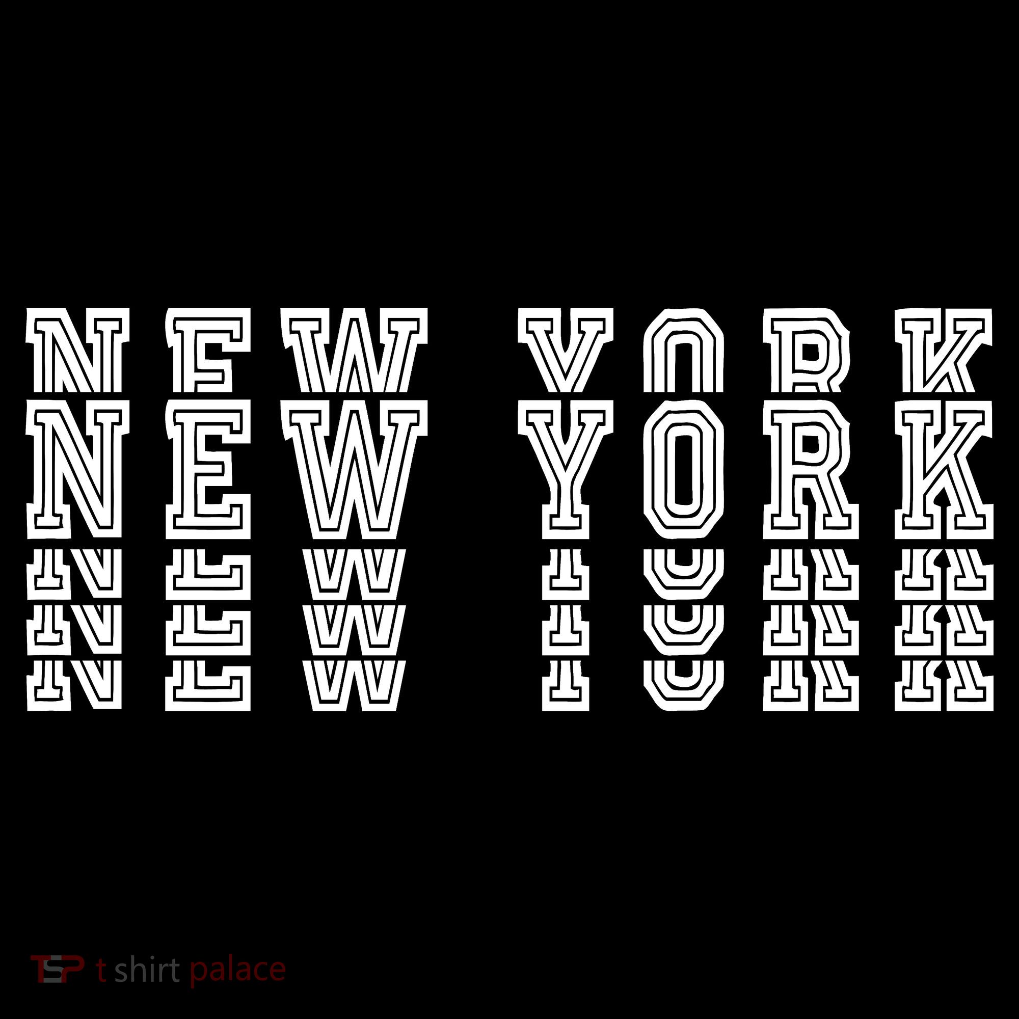New York Stacked Coaster