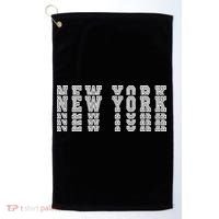 New York Stacked Golf Towel thumb 0