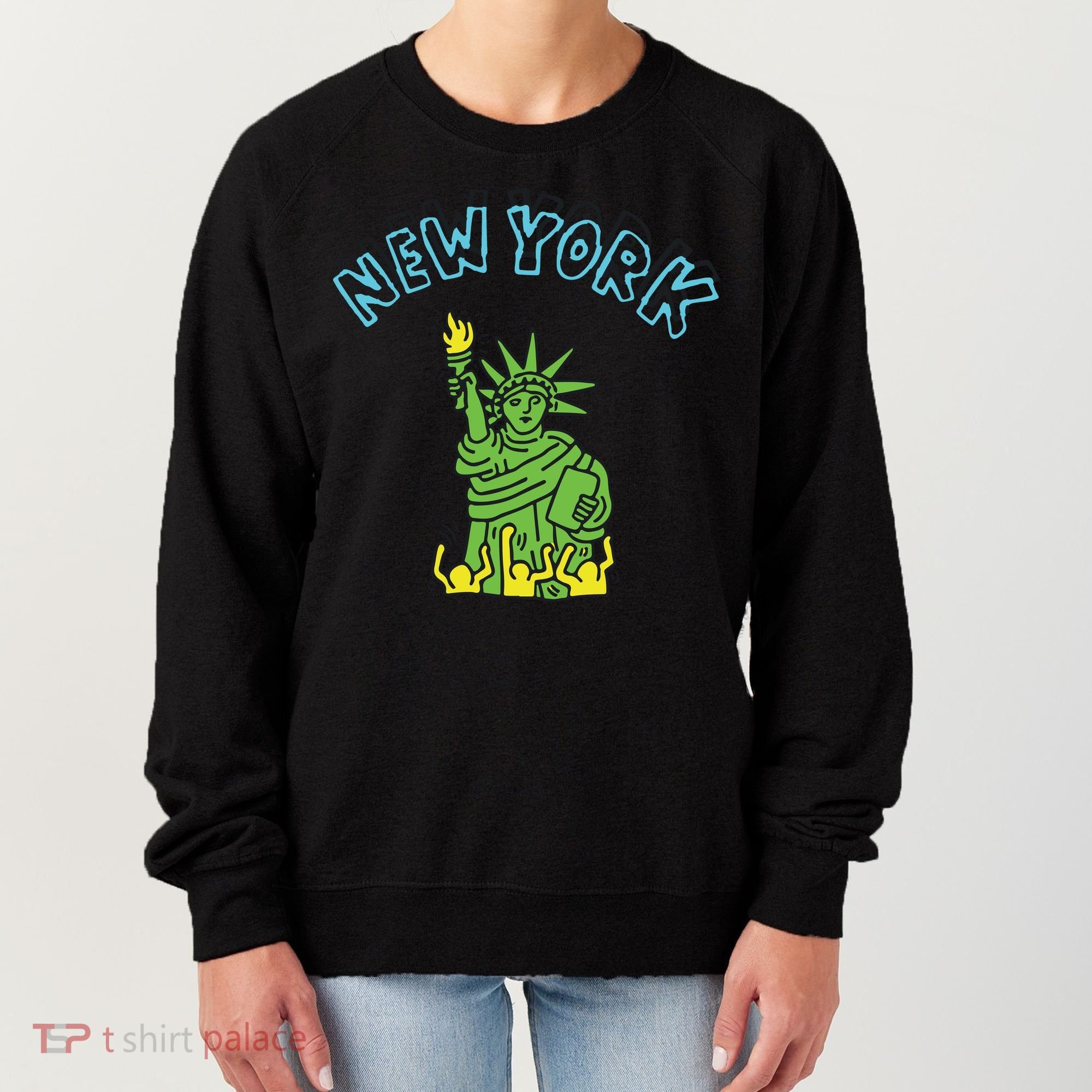 New York Statue Of Liberty Women's Sweatshirt