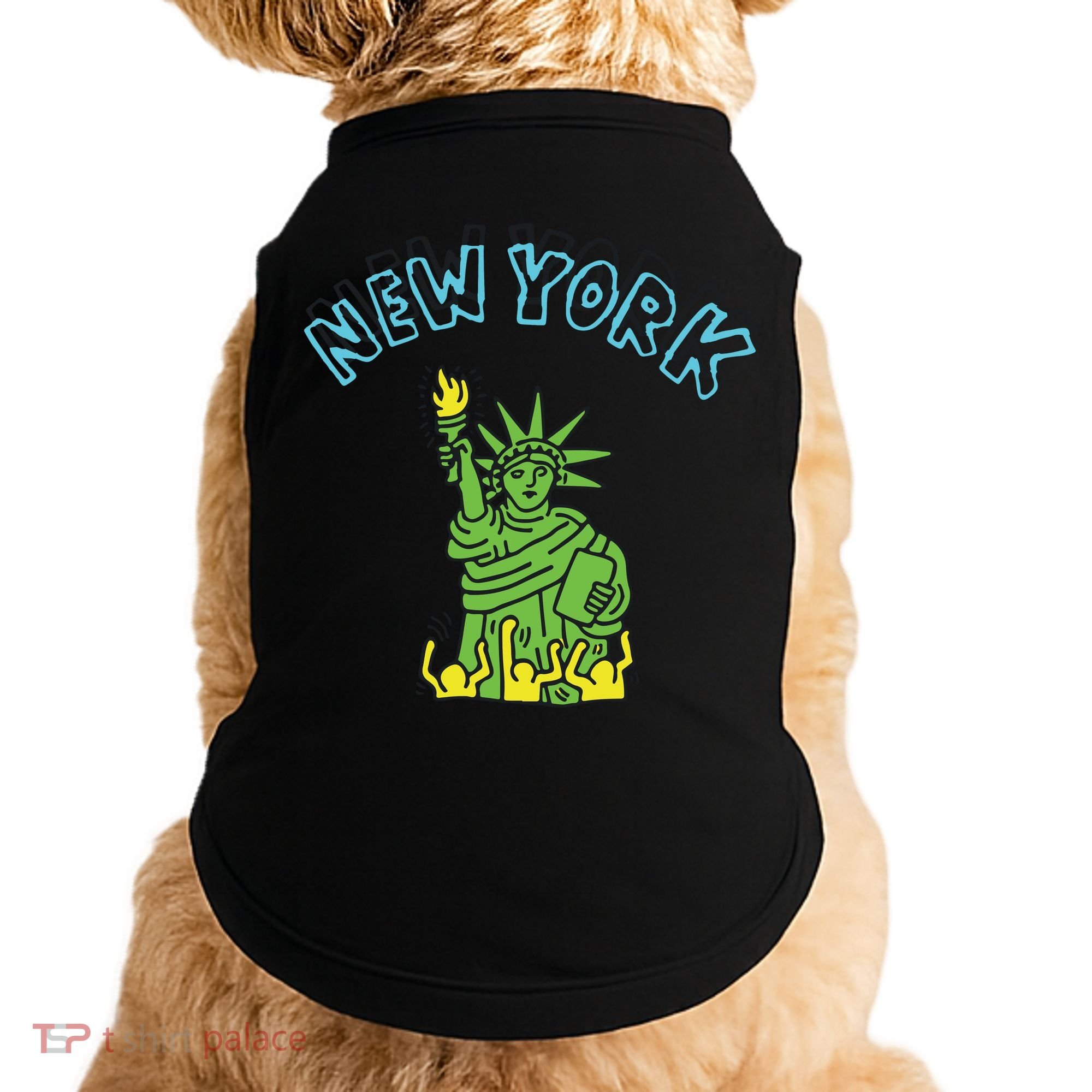 New York Statue Of Liberty Doggie Tank