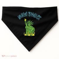 New York Statue Of Liberty USA-Made Doggie Bandana thumb 0