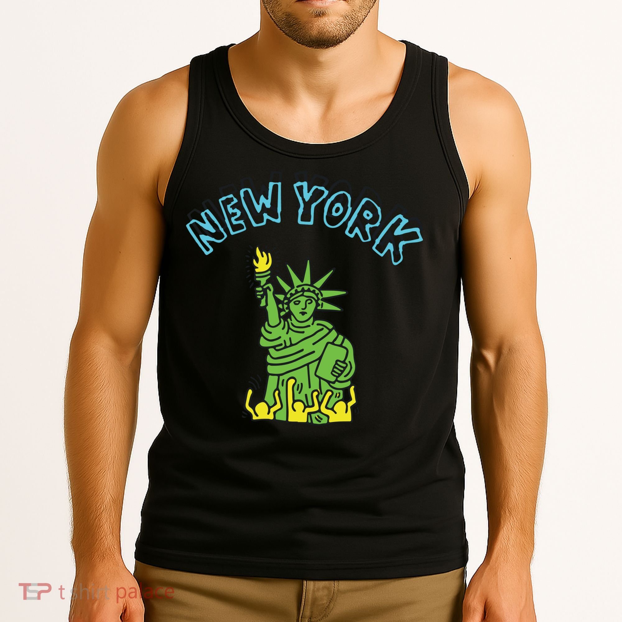 New York Statue Of Liberty Tank Top