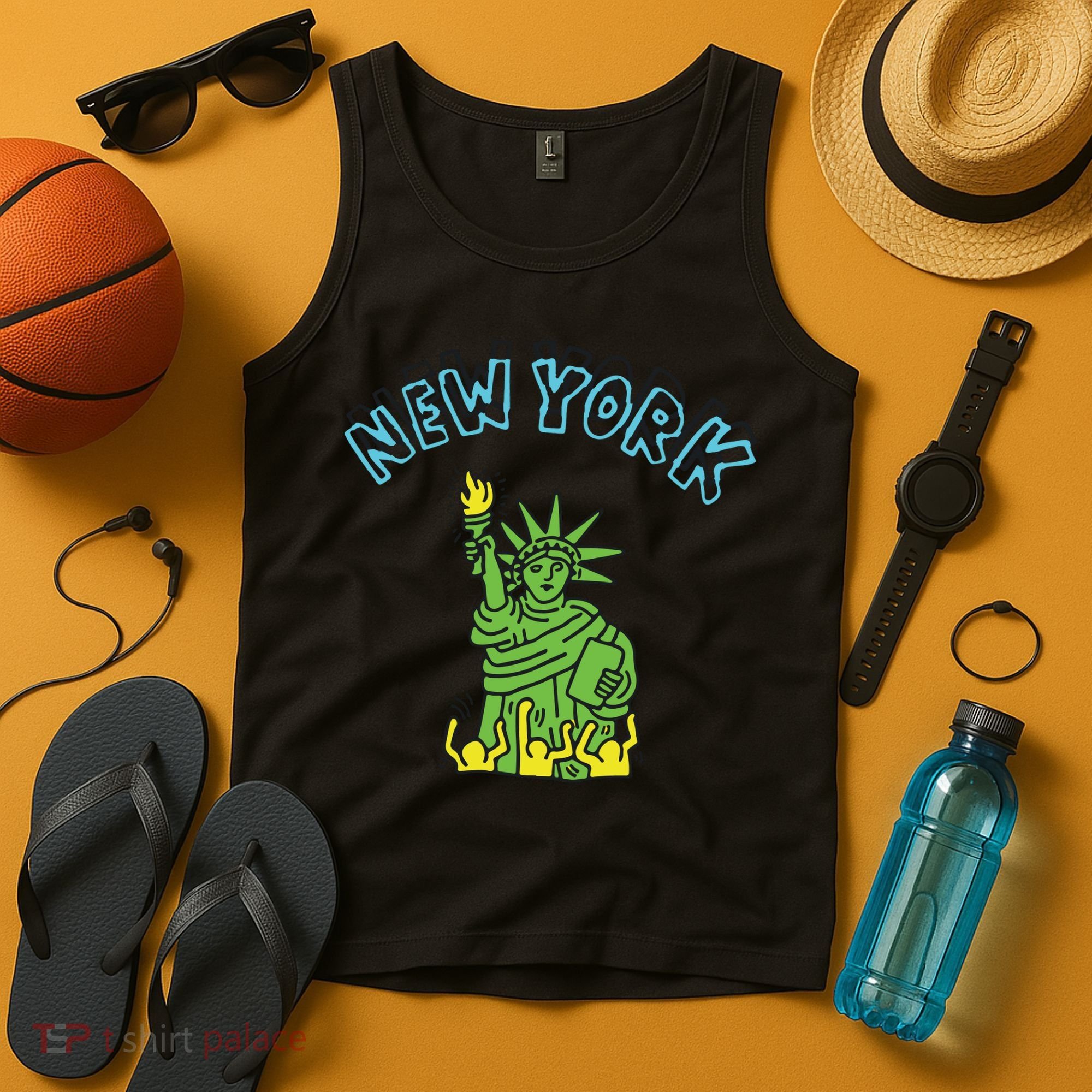 New York Statue Of Liberty Tank Top