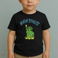 New York Statue Of Liberty Toddler T-Shirt thumb 2