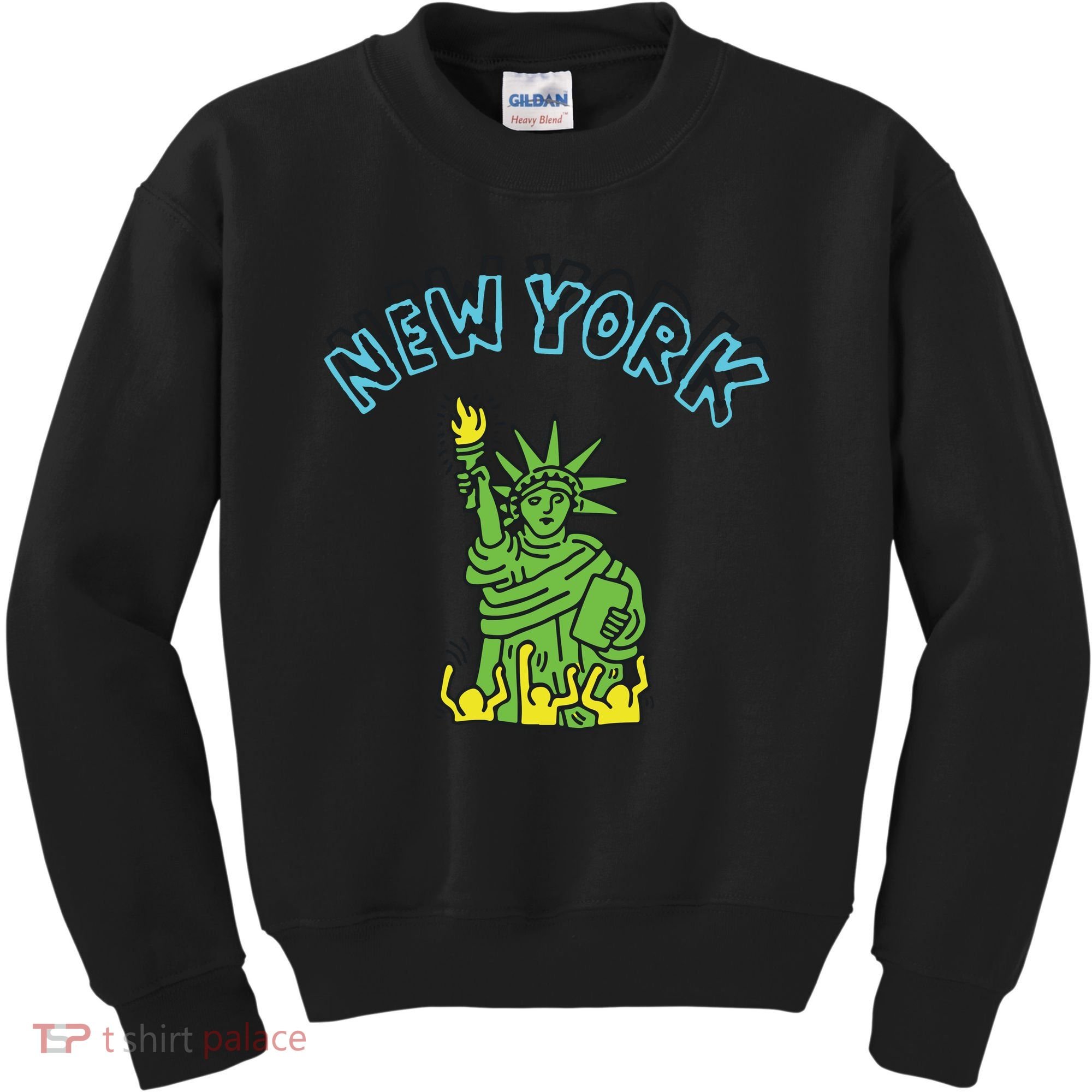 New York Statue Of Liberty Kids Sweatshirt