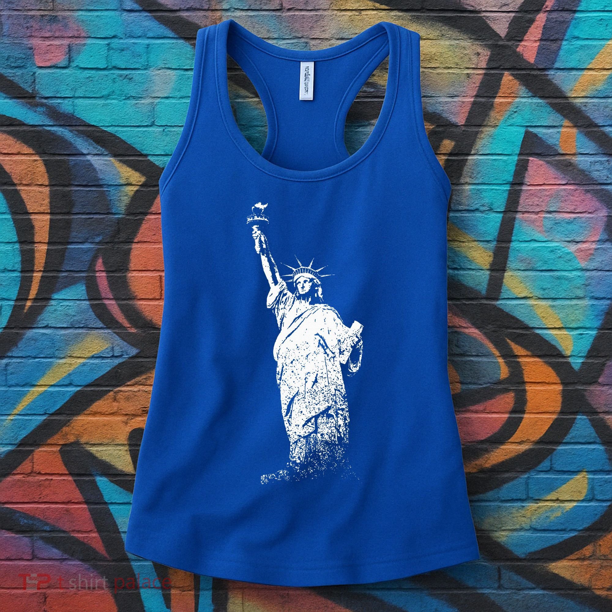 New York Statue Of Liberty Women's Tank Top