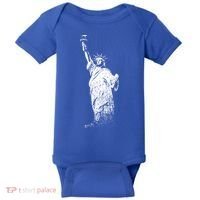 New York Statue Of Liberty Baby Bodysuit thumb 0