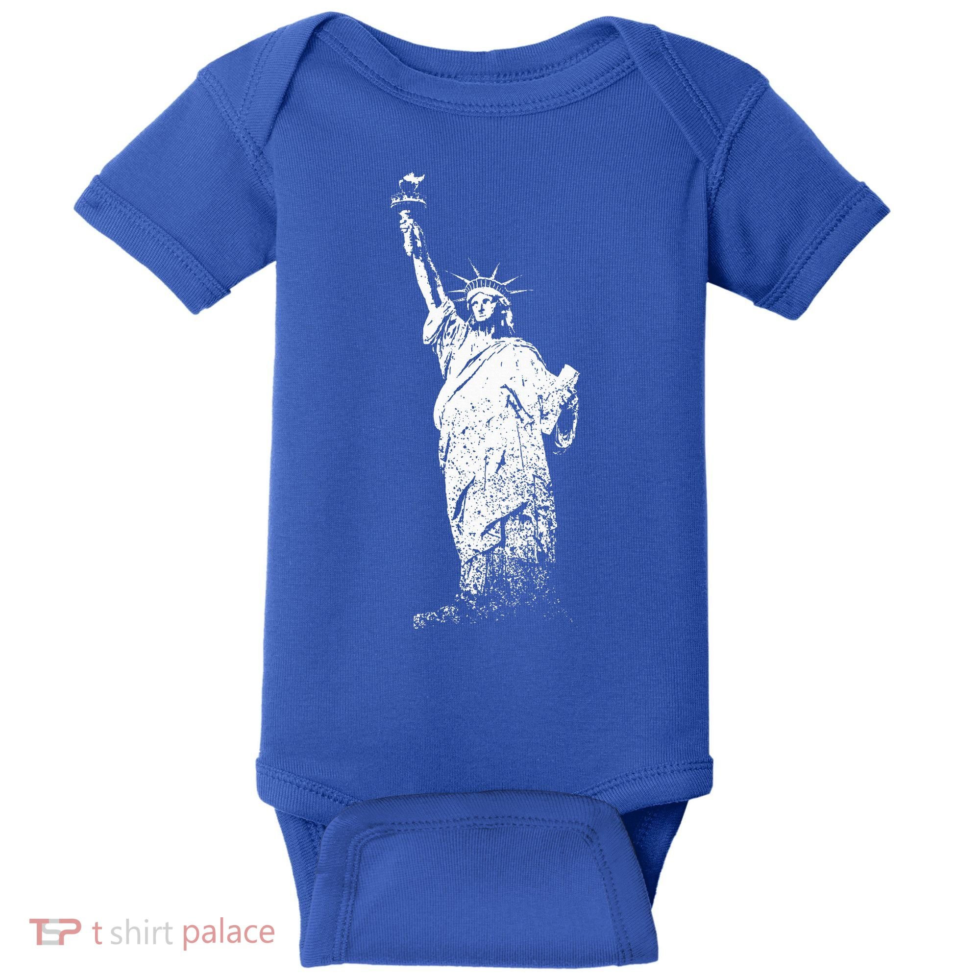 New York Statue Of Liberty Baby Bodysuit