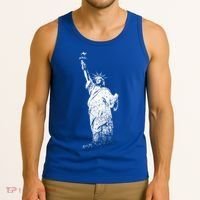 New York Statue Of Liberty Tank Top thumb 3