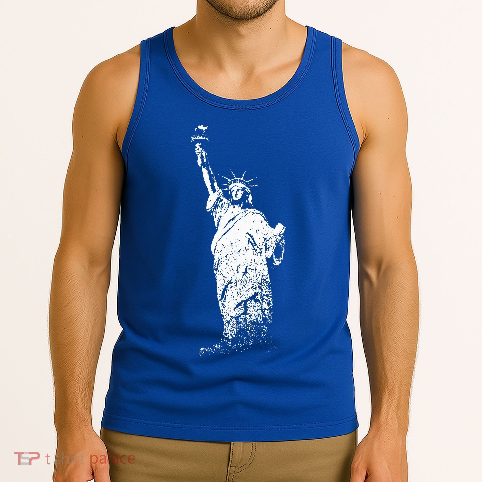 New York Statue Of Liberty Tank Top