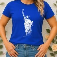 New York Statue Of Liberty Women's T-Shirt thumb 2