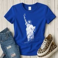 New York Statue Of Liberty Women's T-Shirt thumb 3