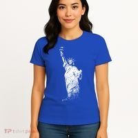 New York Statue Of Liberty Women's T-Shirt thumb 4