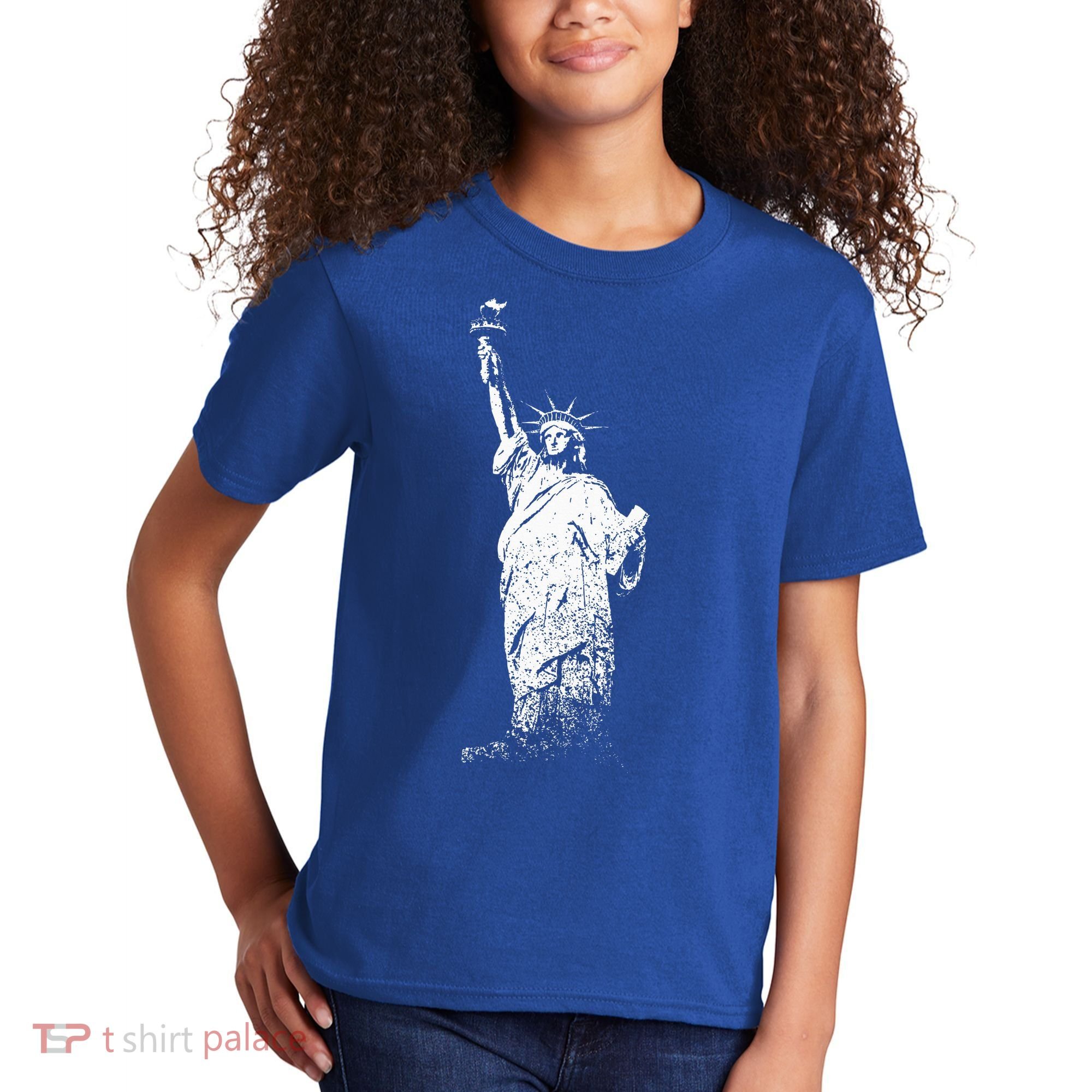 New York Statue Of Liberty Kids T-Shirt