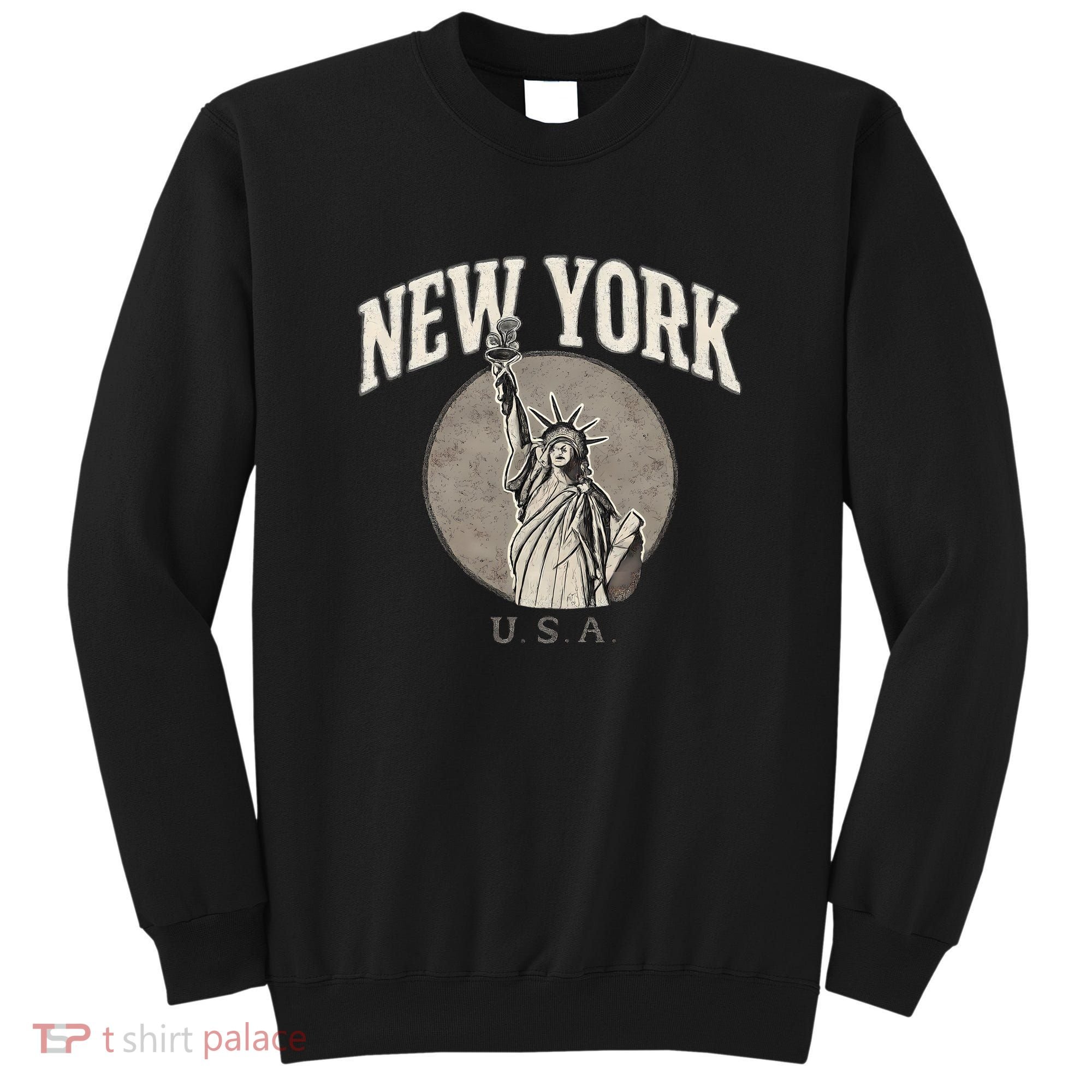 New York Statue of Liberty Artwork Sweatshirt