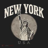 New York Statue of Liberty Artwork Beanie thumb 2