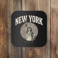 New York Statue of Liberty Artwork Coaster thumb 0