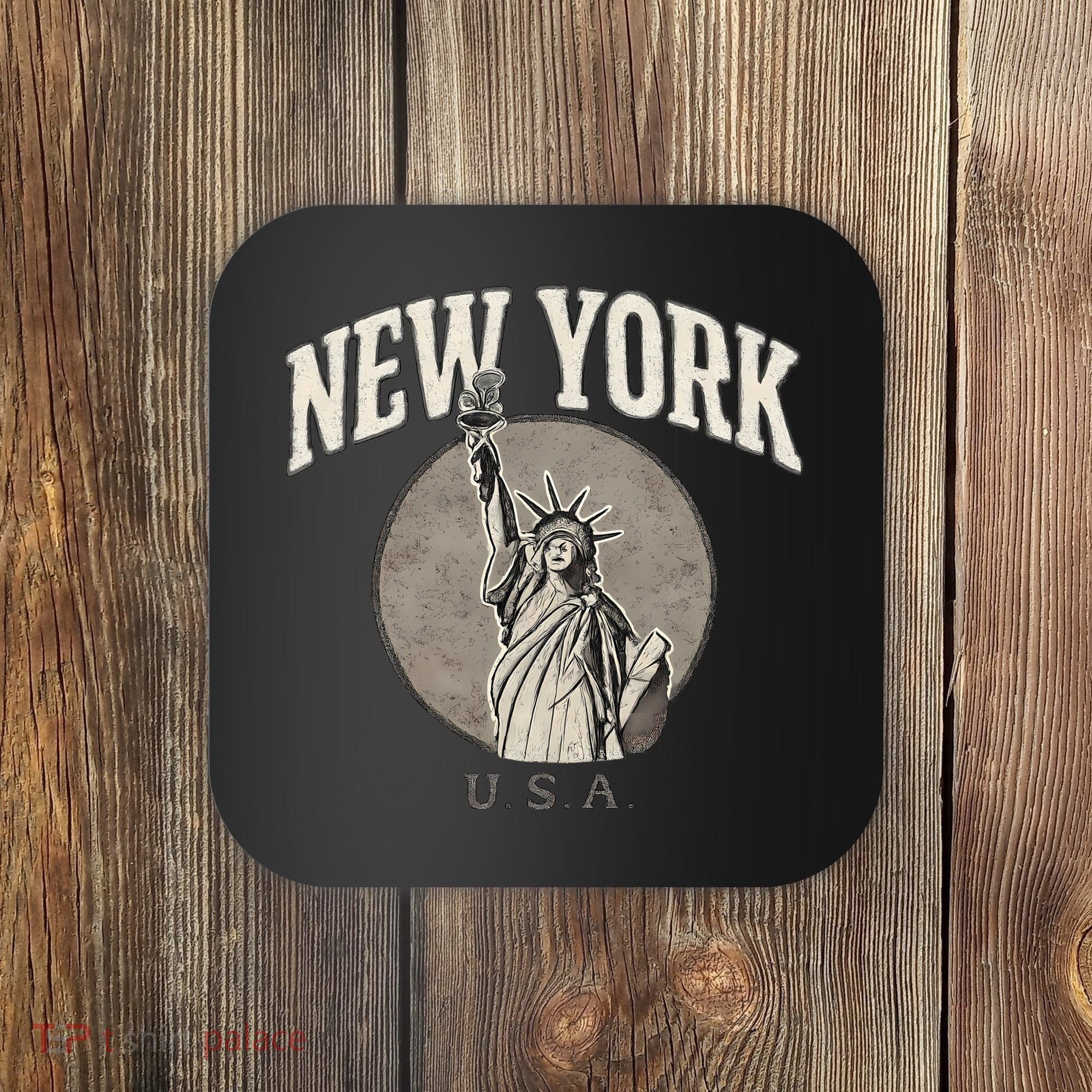 New York Statue of Liberty Artwork Coaster