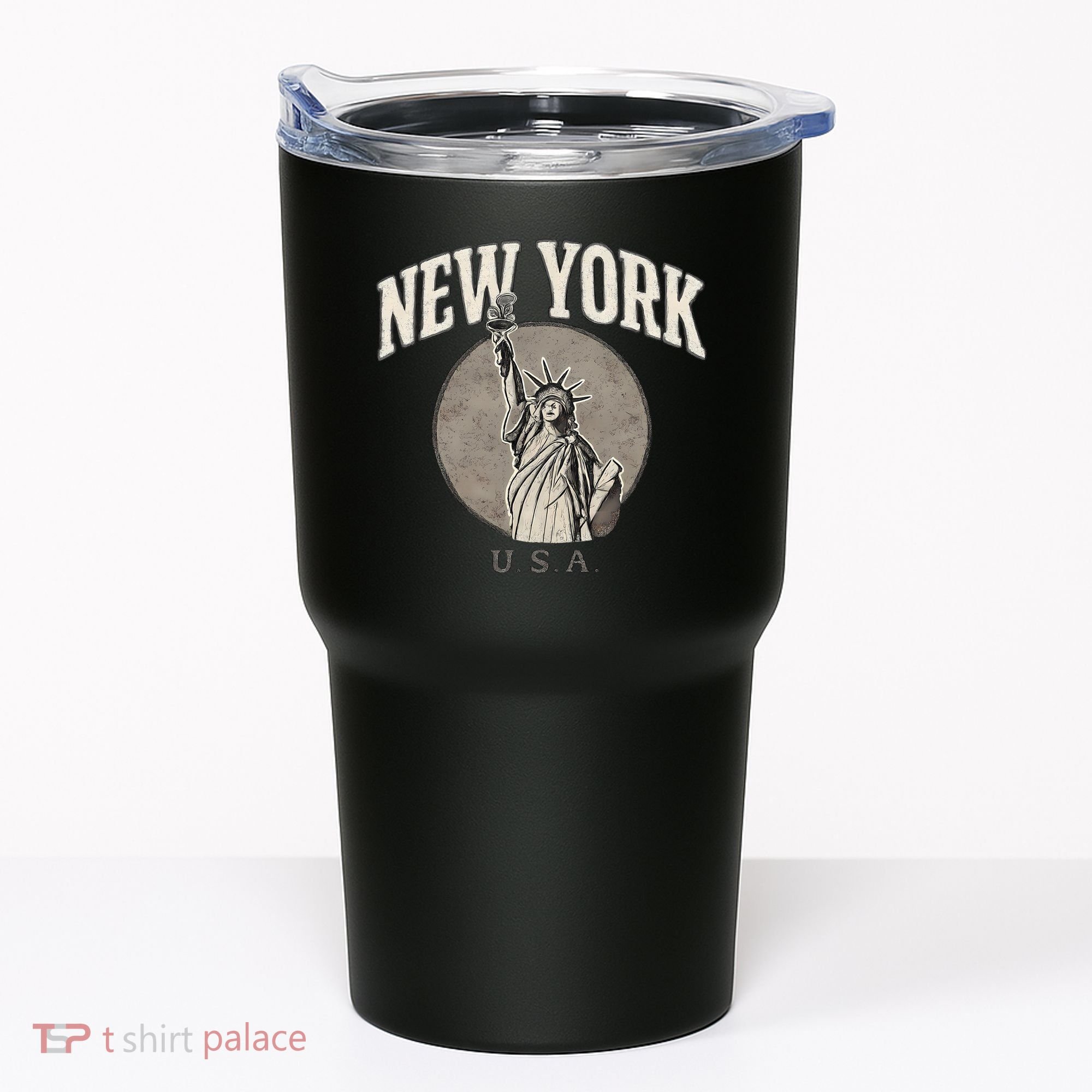 New York Statue of Liberty Artwork Tumbler