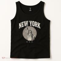 New York Statue of Liberty Artwork Tank Top thumb 2